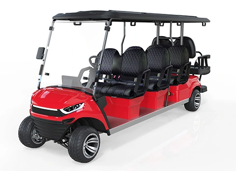 Luxury Links: Experiencing Comfort and Style in an Eight-Person Golf Cart