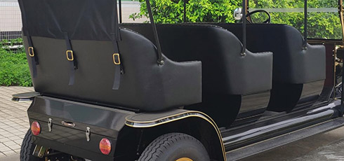 8 Seater Classic Golf Cart PP Plastic Protective Box