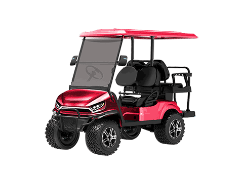 electric lifted golf cart