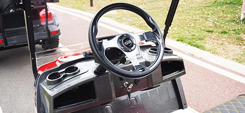 4 Seater Golf Cart Steering Wheel Height And Inclination